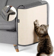Natural Sisal Modern Durable Folding Cat Scratch Mat Protector Sofa/Couch/Chair Furniture Protection Eco-Friendly Easy Assembly